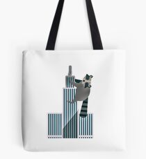 Minnesota Raccoon Building Daredevil Design Tote Bag