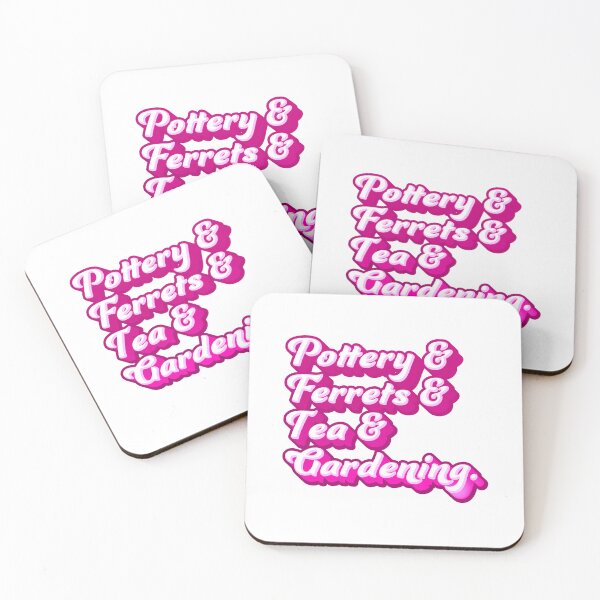 Item preview, Pottery & Ferrets & Tea & Gardening designed and sold by jazzydevil.