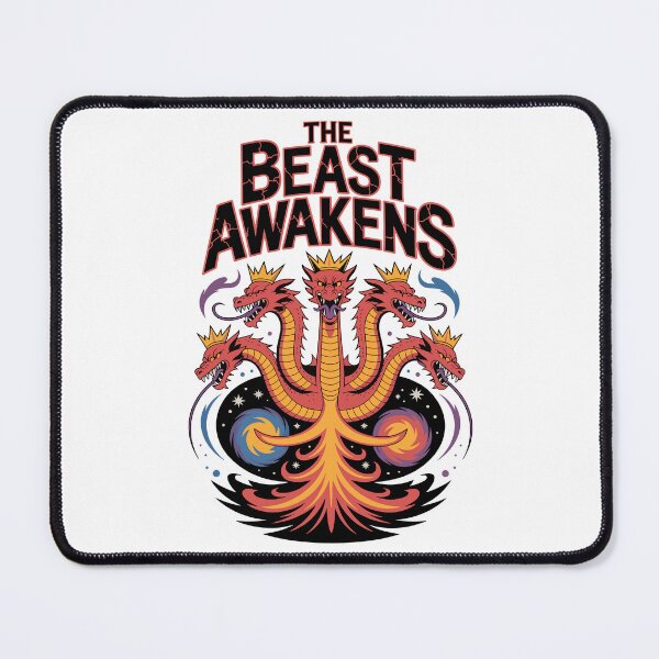 Item preview, Crowned Red Hydra – The Beast Awakens Fantasy Design designed and sold by Zanigold.