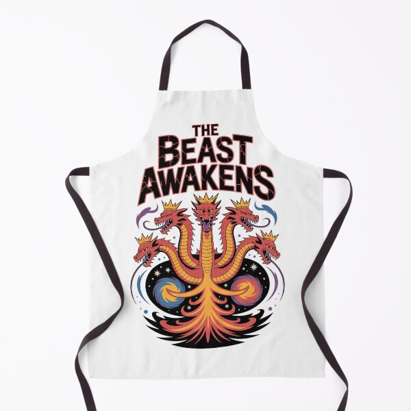 Item preview, Crowned Red Hydra – The Beast Awakens Fantasy Design designed and sold by Zanigold.