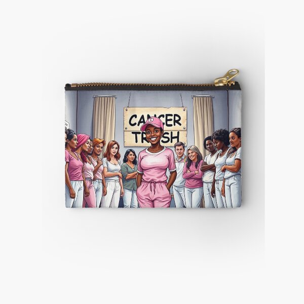 Item preview, CANCER IS TRASH 2.0 designed and sold by alegnacreates.