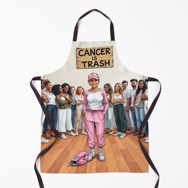 Item preview, CANCER IS TRASH 3.0 designed and sold by alegnacreates.