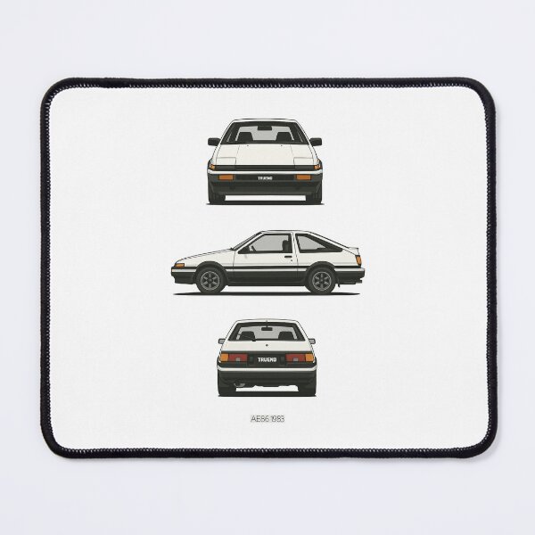 Item preview, Toyota AE86 Trueno 1983 – Classic JDM Drift Legend Minimalist Blueprint designed and sold by TheArtOfCar.