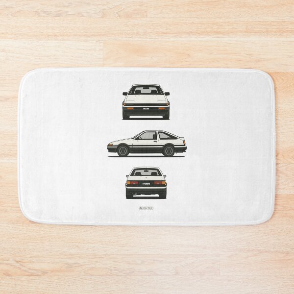 Item preview, Toyota AE86 Trueno 1983 – Classic JDM Drift Legend Minimalist Blueprint designed and sold by TheArtOfCar.