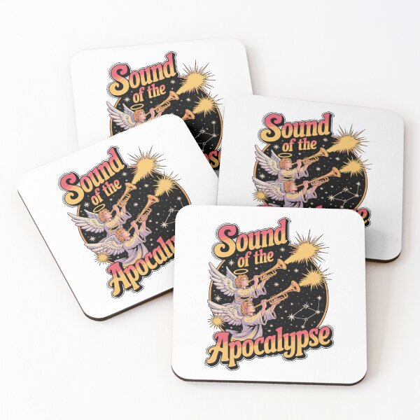 Item preview, Sound of the Apocalypse – Angel Trumpets Cosmic Blast Art designed and sold by Zanigold.