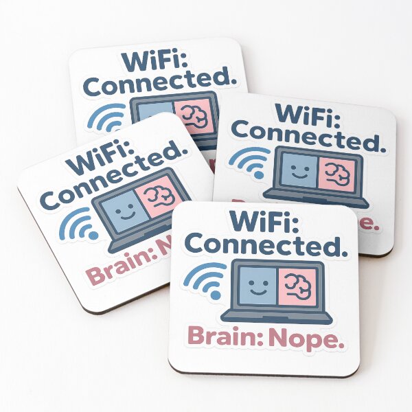 Item preview, WiFi Connected, Brain Not designed and sold by Vitalka-uk.