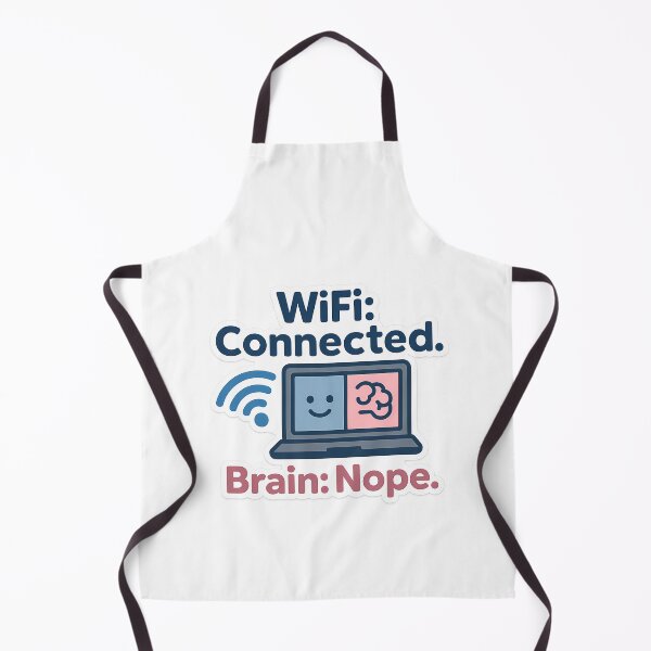 Item preview, WiFi Connected, Brain Not designed and sold by Vitalka-uk.