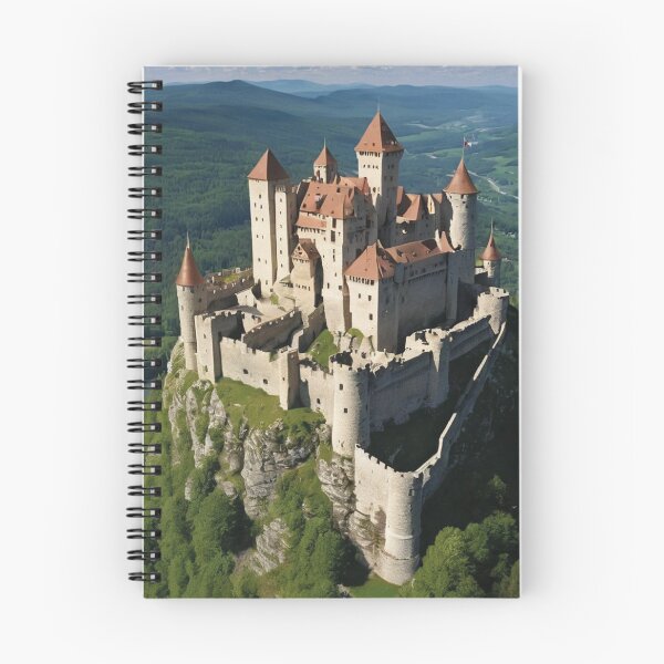 Item preview, European Medieval Castle Air View designed and sold by MerlinWear.