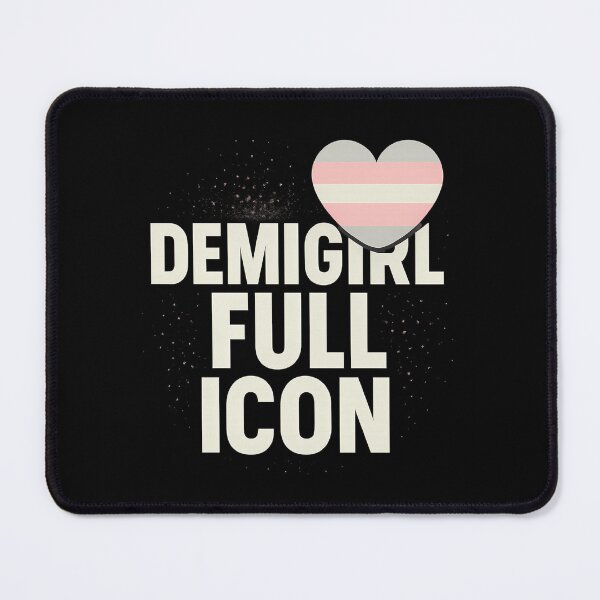 Item preview, Demigirl Full Icon – Pride Heart Design designed and sold by Haus Of Sin.