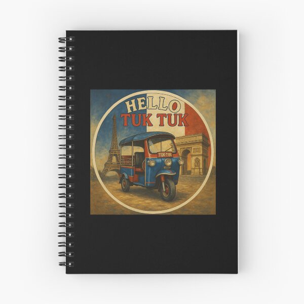 Item preview, Bonjour Tuk Tuk – Parisian Streets, Asian Beats designed and sold by muitee.