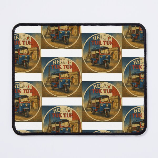 Item preview, Bonjour Tuk Tuk – Parisian Streets, Asian Beats designed and sold by muitee.