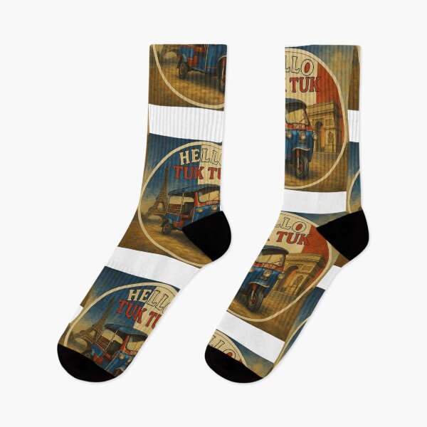 Item preview, Bonjour Tuk Tuk – Parisian Streets, Asian Beats designed and sold by muitee.