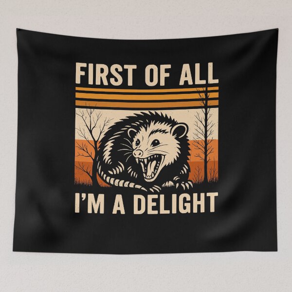 Item preview, First Of All I'm A Delight designed and sold by varioarts.