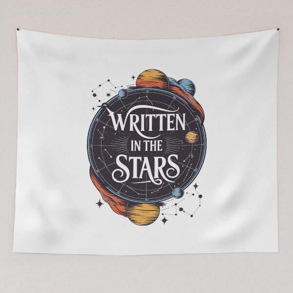 Item preview, Written in the Stars Zodiac Astrology Space Design designed and sold by Zanigold.