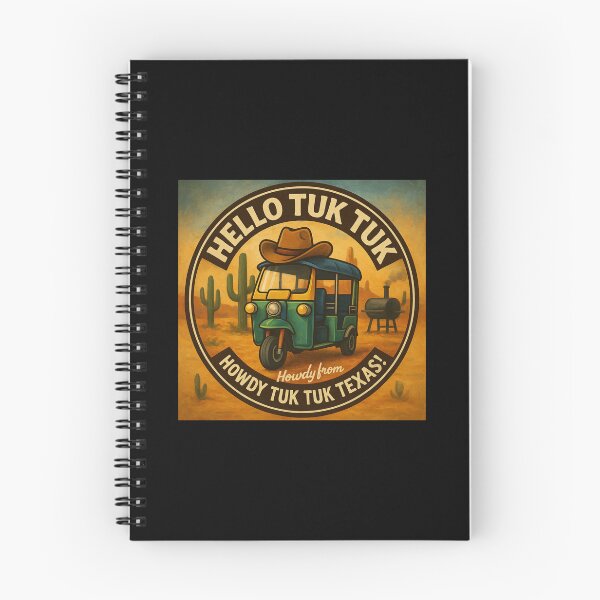 Item preview, Howdy Wheels – Tuk Tuk Goes Texas designed and sold by muitee.