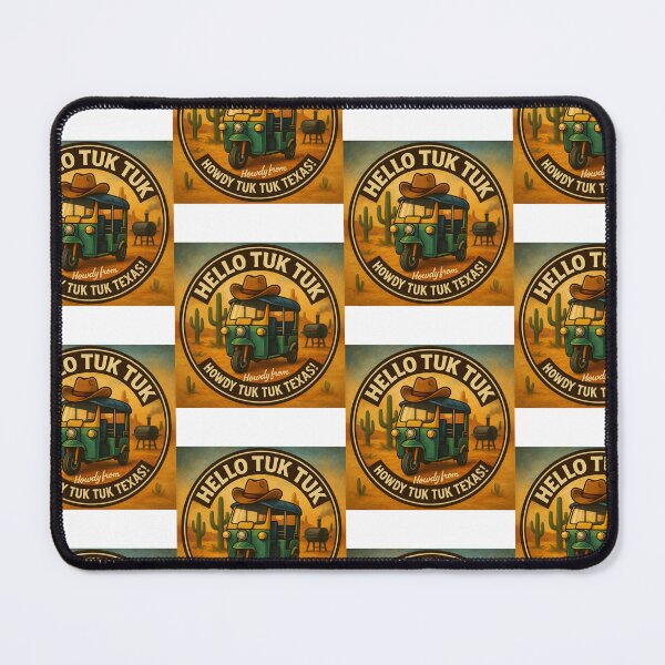 Item preview, Howdy Wheels – Tuk Tuk Goes Texas designed and sold by muitee.