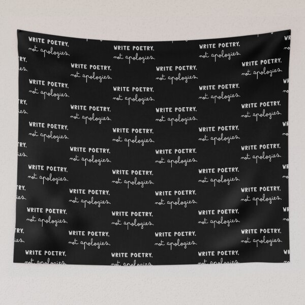 Item preview, Write poetry ... not apologies designed and sold by jazzydevil.