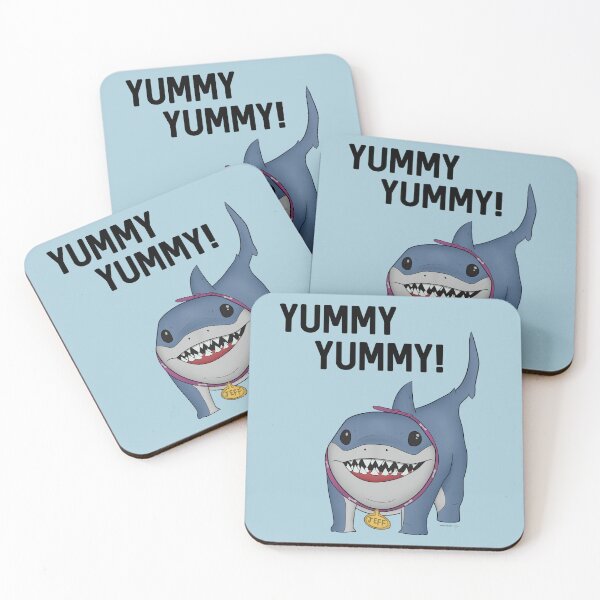 Item preview, Jeff the Land Shark...yummy yummy! designed and sold by SamskyDraws.