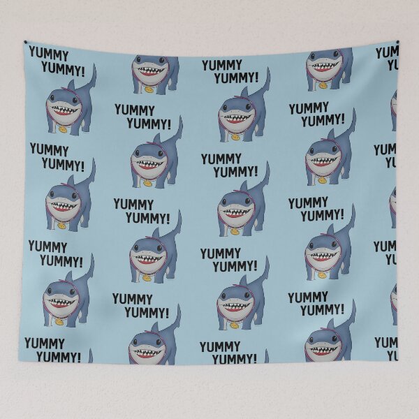 Item preview, Jeff the Land Shark...yummy yummy! designed and sold by SamskyDraws.