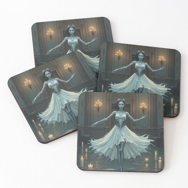 Item preview, Ghost Ballerina Waltzing Through Shadows designed and sold by PaletteTrends.