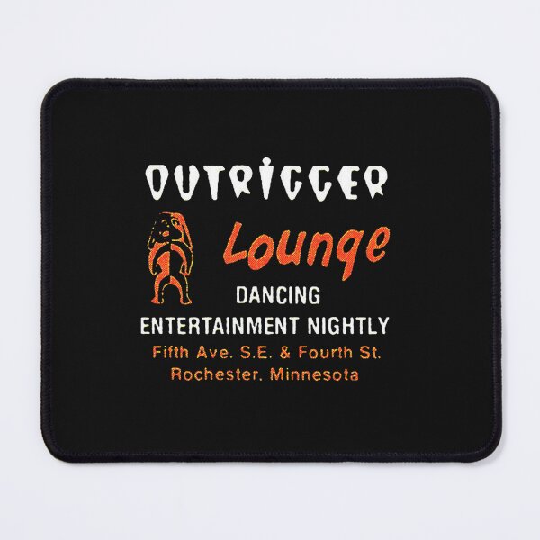 Item preview, Vintage Outrigger Lounge - Rochester, Minnesota designed and sold by QuayTradingCo.
