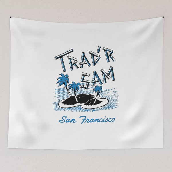 Artikelvorschau, Vintage Trader Sam - San Francisco, California entworfen und verkauft von QuayTradingCo.
