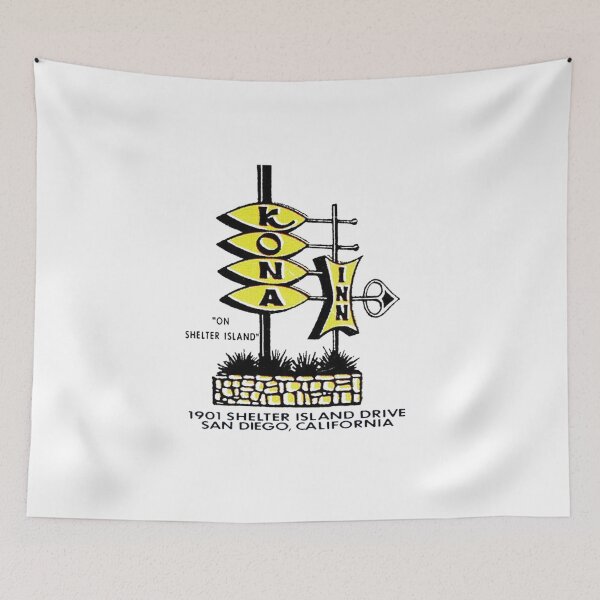 Item preview, Vintage Kona Inn - San Diego, California designed and sold by QuayTradingCo.