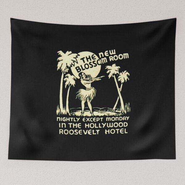 Item preview, Vintage New Blossom Room - Hollywood, California designed and sold by QuayTradingCo.