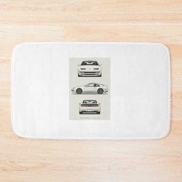 Item preview, 1990 Nissan Fairlady Z Z32 – Classic JDM Sports Car Blueprint Illustration designed and sold by TheArtOfCar.
