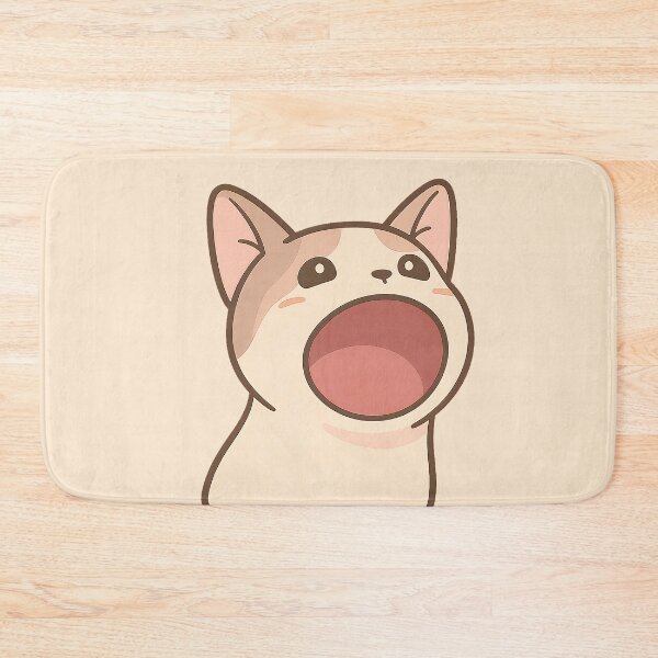 Item preview, Popcat - Meme designed and sold by Pastel Purrade.