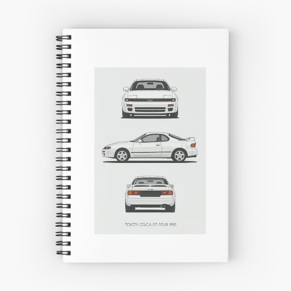 Item preview, 1990 Toyota Celica GT-Four ST185 – JDM Rally Legend designed and sold by TheArtOfCar.