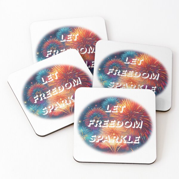 Item preview, Let Freedom Sparkle designed and sold by TShirt Witt.