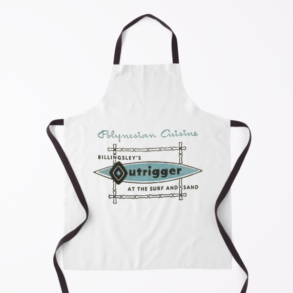 Item preview, Vintage Outrigger Polynesian Cuisine At The Surf and Sand designed and sold by QuayTradingCo.