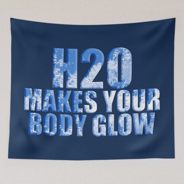 Item preview, H2O Makes your body glow designed and sold by rainsdesigns.