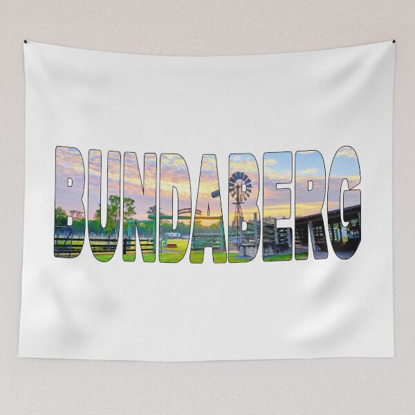 Item preview, BUNDABERG - Splitters Farm QLD Sunrise Windmill Sign designed and sold by Adam Gormley.