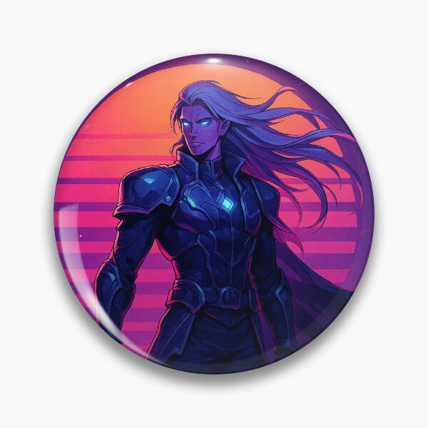 Item preview, Cyberpunk warrior Synthwave  designed and sold by Priyan96.
