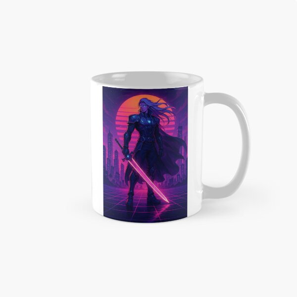 Item preview, Cyberpunk warrior Synthwave  designed and sold by Priyan96.