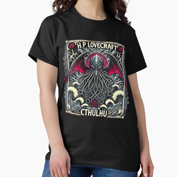 Artikel-Vorschau von Der Ruf des Cthulhu von H.P. Lovecraft, designt und verkauft von OxideArtStudio.