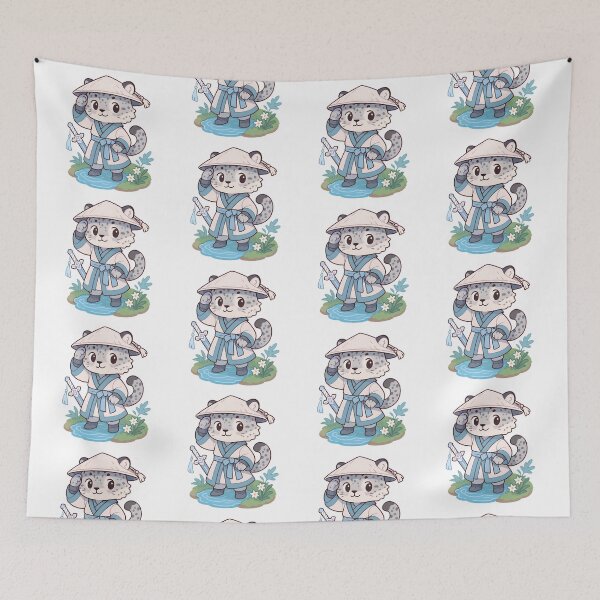 Item preview, Snow Leopard - Ice Cultivator designed and sold by Pastel Purrade.