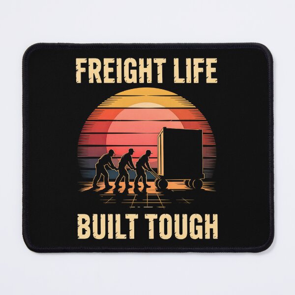Item preview, Freight Life Built Tough Industrial Sunset designed and sold by Taans-Creation.