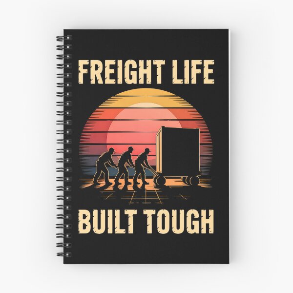 Item preview, Freight Life Built Tough Industrial Sunset designed and sold by Taans-Creation.