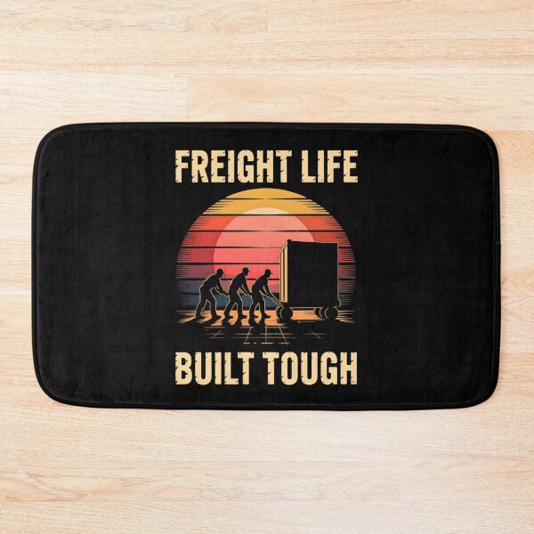 Item preview, Freight Life Built Tough Industrial Sunset designed and sold by Taans-Creation.