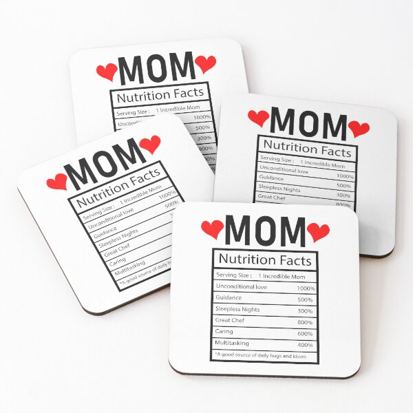 Item preview, Mother's day mom nutrition facts designed and sold by TayShopMT.