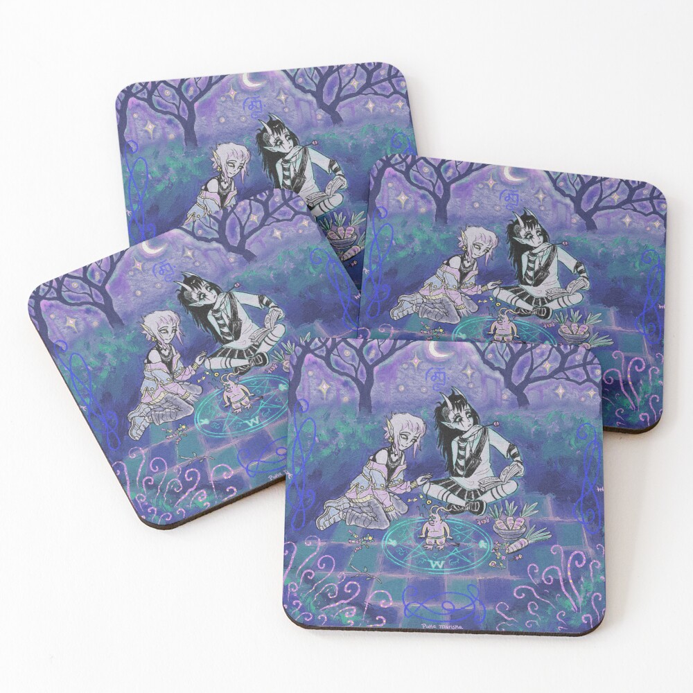 Item preview, Coasters (Set of 4) designed and sold by PukaMuriska.