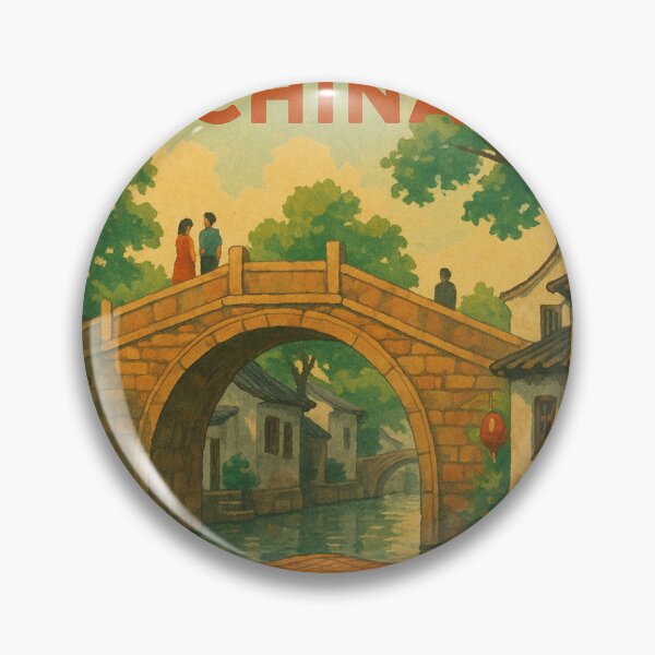 Item preview, Traditional Canal Boats in Tongli Water Village, China designed and sold by Aryabek.