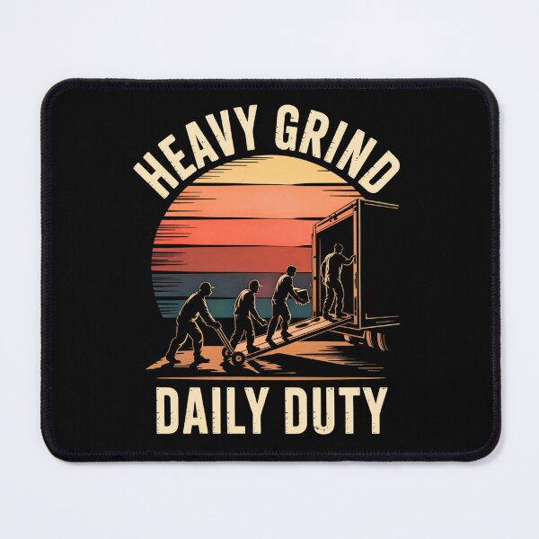 Item preview, Heavy Grind Daily Duty Sunset Scene designed and sold by Taans-Creation.