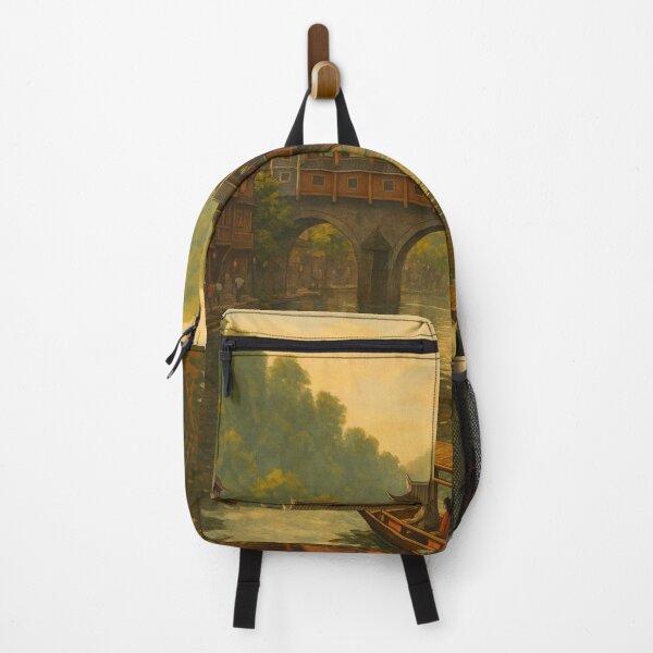 Item preview, Fenghuang China with Boats and Ming-Style Riverfront designed and sold by Aryabek.