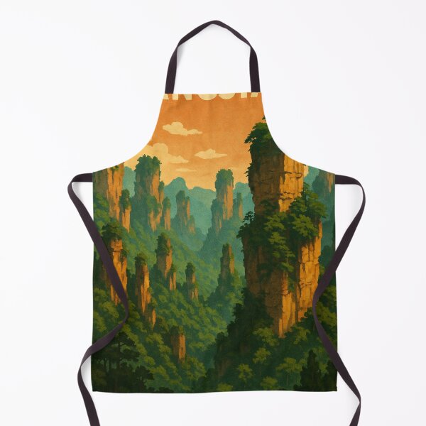 Item preview, Zhangjiajie Sandstone Pillars in Hunan’s Wulingyuan designed and sold by Aryabek.