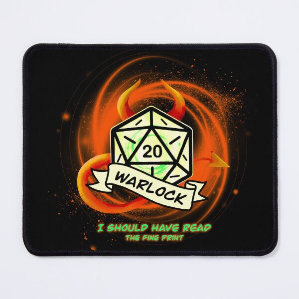 Item preview, Warlock - D20 designed and sold by gracefullizard.