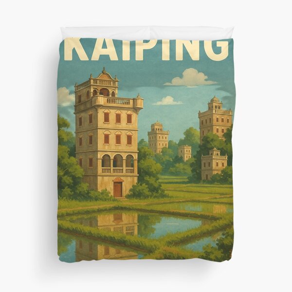 Item preview, Kaiping Diaolou Watchtowers in Guangdong Province designed and sold by Aryabek.